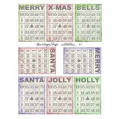 Christmas Bingo ATC 371